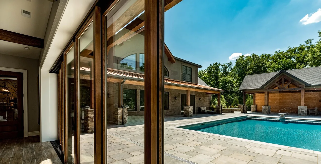 swimming pool, pool house, outside, pool house, pool house, pool house, pool house, pool house. 3 off-season revenue models for pool routes in Tennessee and North Carolina